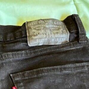 Levi's 511 Slim Fit Jeans, black size 31x32